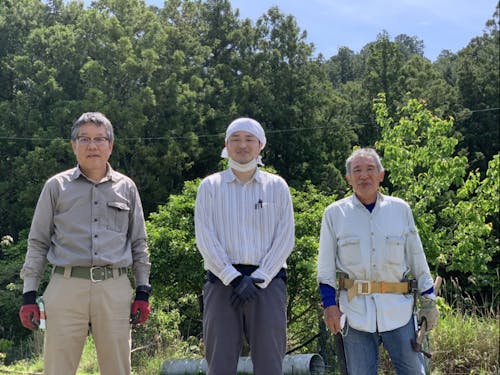 左)集落支援員(アドバイザー)の田中さん