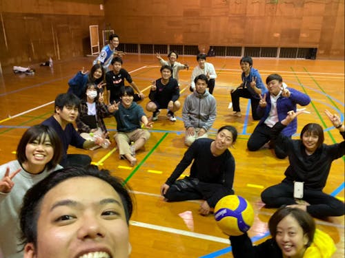 毎週やってるバレーボール。