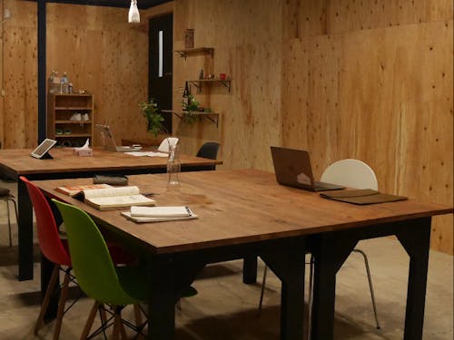 併設するコワーキングスペース。