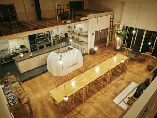 薪火グリル付きゲストハウス 焚べる、食べる、しゃべるが繋がる ku;bel