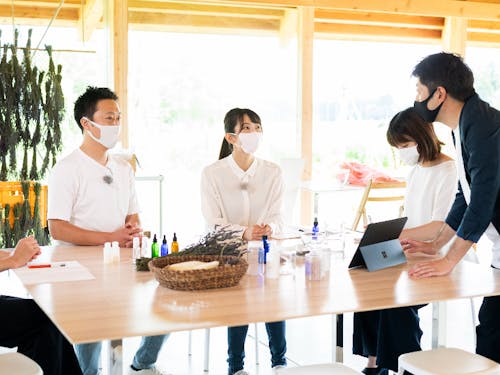 社会人インターンシップの様子