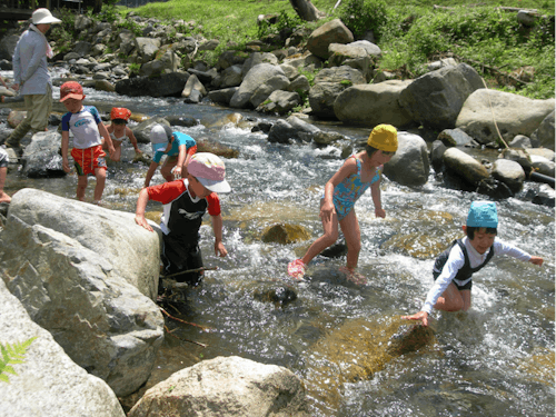 森のようちえん風景
