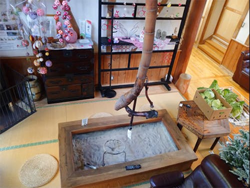 宿泊先の「おふくろの宿」