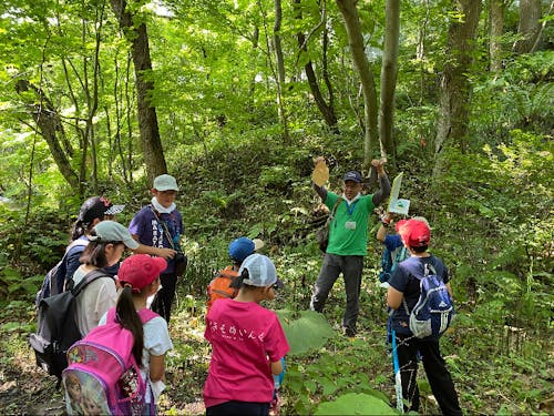 子供郷土史講座の様子。のびのび育つ環境だけでなく、サポートも充実。