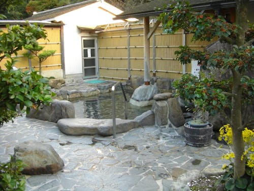 美人の湯として知られる温泉(川上地域)