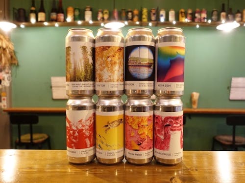 オシャレで美味しいクラフト缶を世界中から取り寄せています。