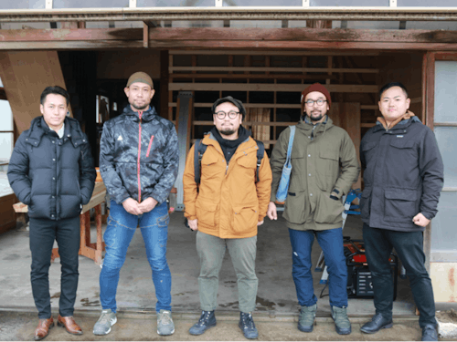 地元有志団体「空き家再生プロジェクト」メンバー