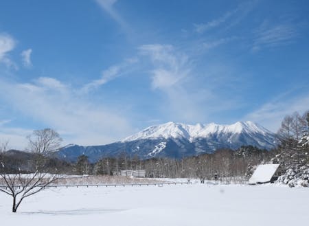 冬の御嶽山
