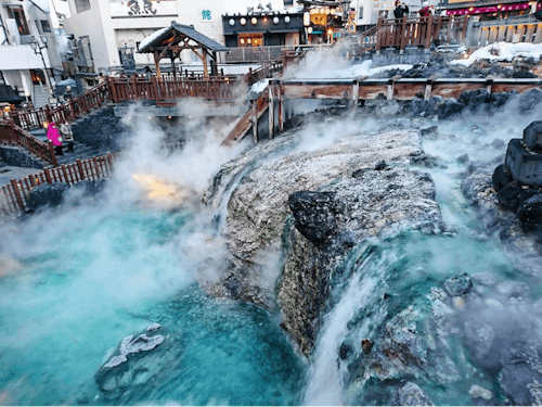 温泉大国群馬(写真は草津温泉)