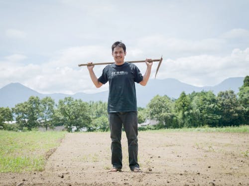 農場と農場長のホリケン