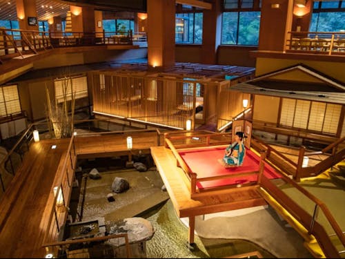 芦ノ牧温泉大川荘ペアチケット(1組2名)