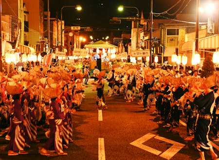 岡山県下最大の盆踊り！備中たかはし松山踊り