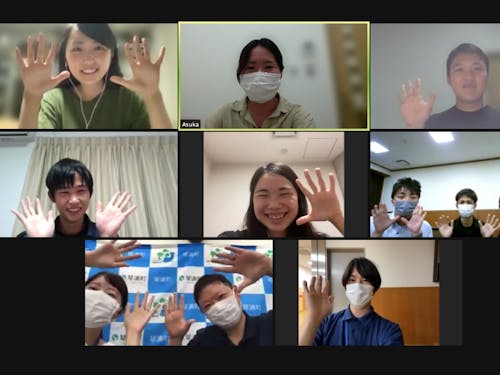 「コトトーク!」過去のイベントの様子です!オンラインでみんなでおしゃべりをしました!