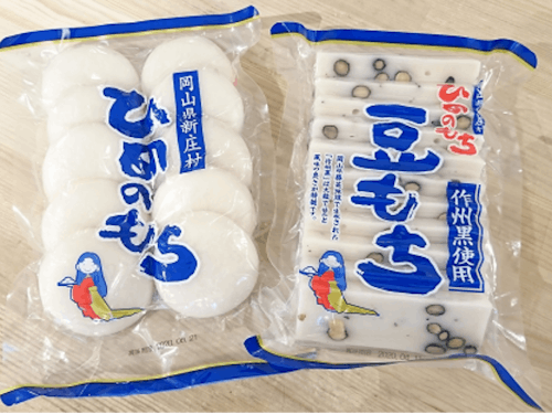 村の生き残りをかけて選定した品種、餅米「ヒメノモチ」。