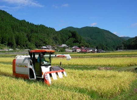 四季を感じられる山間地域