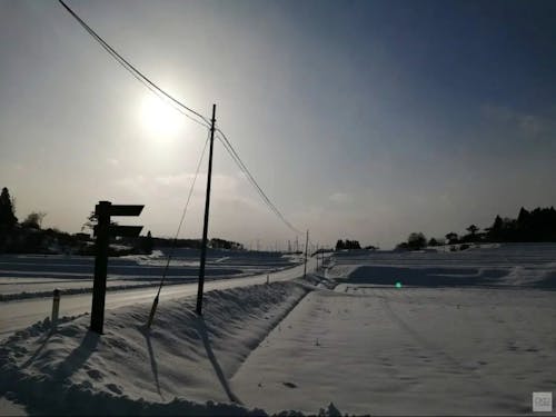 軽井沢つつみ近く(花巻市東和町前田)