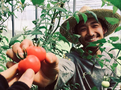 【粟野 秀】2018年、富山県南砺市福光地区にて新規就農。南砺市内で持続可能な農業を志す農家の集まり「なんとのね」所属。