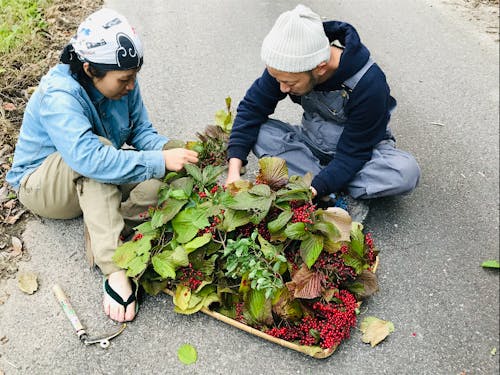【農的暮らし体験】自生するガマズミの実を採りシロップにする