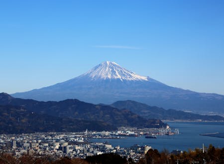 静岡市から見た富士山です。