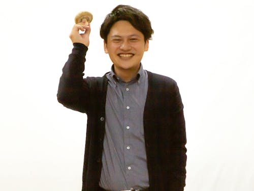 多可町で1UP☆ ちょっとお茶目な代表です