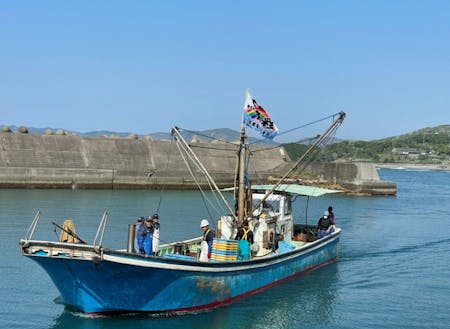 定置網漁を通して地域活性化に力を入れている会社です！魚彩