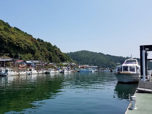 びわ湖の真ん中　沖島