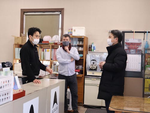 近江八幡観光物産協会でのミーティング