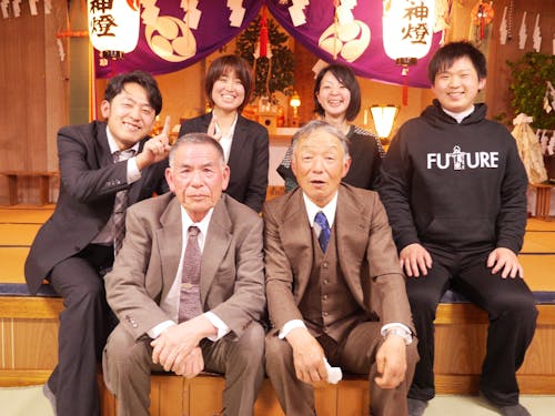 島民・Uターン・Iターンの集合写真