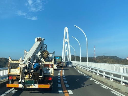 穏やかな気候の長崎のまちを安全運転でお客様のもとへ☆