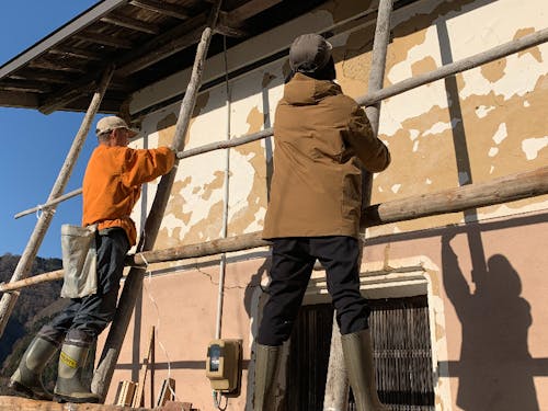 地域貢献活動の一環でボランティアに赴くことも。