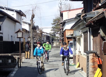 飛騨古川周辺を巡るサイクリングツアー