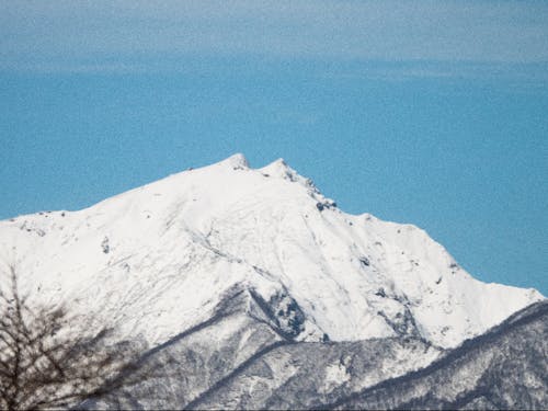 みなかみのシンボル谷川岳