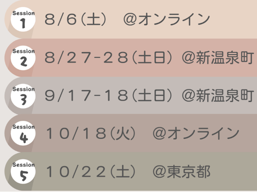 プログラム日程