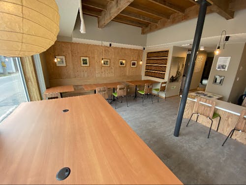 施設のメインスペースであるフリースペースです。