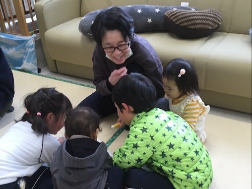 萩市子育て世代包括支援センター(HAGU)の様子