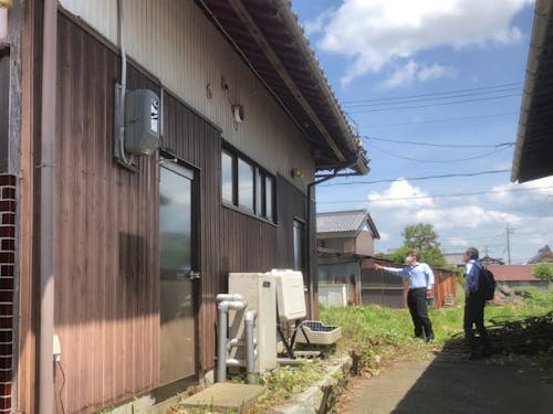 コンシェルジュによる空き家案内