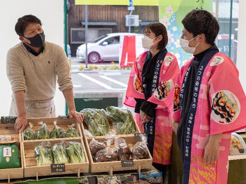 今回は特産品マルシェブースも併設!