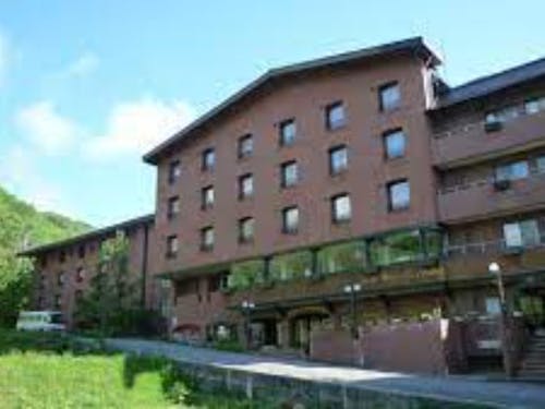 広大な志賀高原の中にある宿泊先ホテル