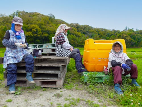 少子高齢化が顕著な田舎ですが、お年寄りの方は皆さんパワフルで優しい方ばかり*