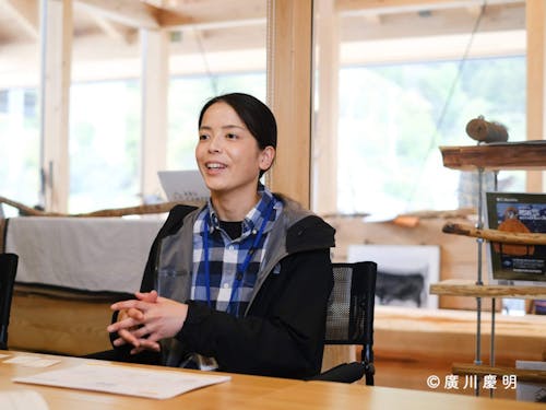 阿武町職員の岡村さん