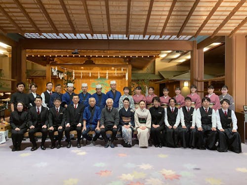 石苔亭いしだを支える自慢のスタッフ