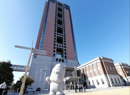 実は県庁の中で日本一の高さの群馬県庁