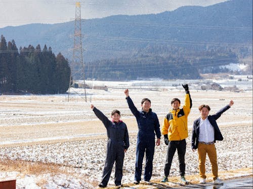 設楽町地域おこし協力隊員集合写真