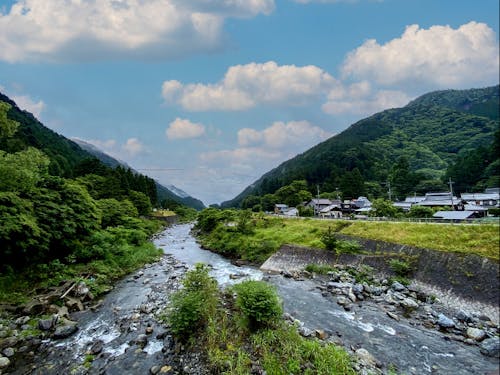 大津市葛川の様子