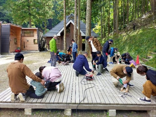 竹あかりづくり体験