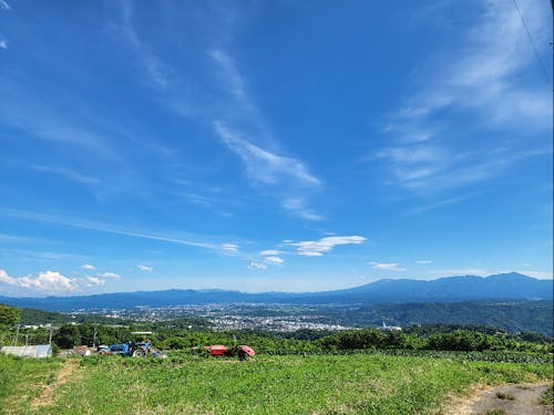 八ヶ岳方向を望む場所から