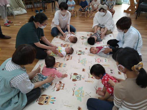 乳幼児の親子の交流の場をつくりたい!