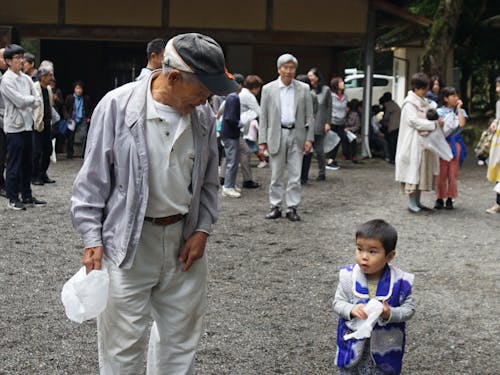 おじいちゃんおばあちゃんの割合が多く、知らないところで気にかけてくれている人もいます。