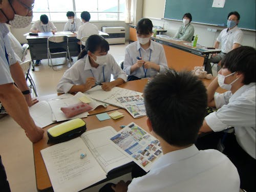 みんなで地域のことをディスカッションしたり…