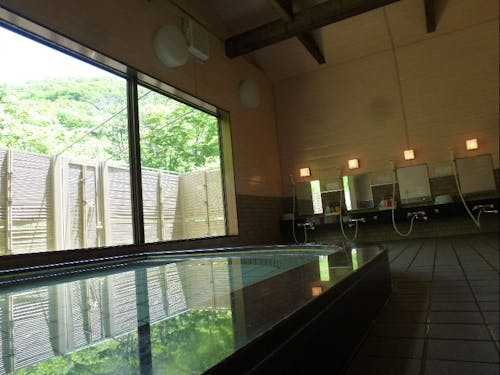 1日目入浴の鉱泉 玉乃湯